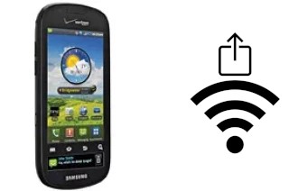 So generieren Sie einen QR-Code mit dem Wifi-Passwort auf einem Samsung Continuum I400