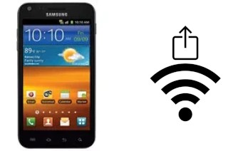 So generieren Sie einen QR-Code mit dem Wifi-Passwort auf einem Samsung Galaxy S II Epic 4G Touch