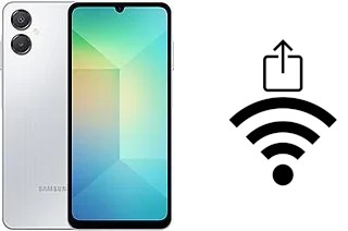 So generieren Sie einen QR-Code mit dem Wifi-Passwort auf einem Samsung Galaxy A06 5G