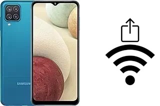 So generieren Sie einen QR-Code mit dem Wifi-Passwort auf einem Samsung Galaxy A12