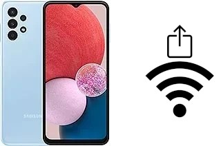 So generieren Sie einen QR-Code mit dem Wifi-Passwort auf einem Samsung Galaxy A13 (SM-A137)