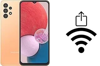 So generieren Sie einen QR-Code mit dem Wifi-Passwort auf einem Samsung Galaxy A13