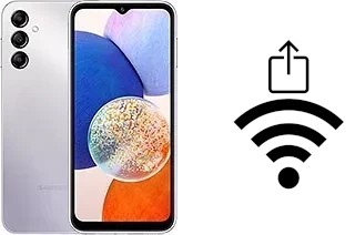 So generieren Sie einen QR-Code mit dem Wifi-Passwort auf einem Samsung Galaxy A14 5G