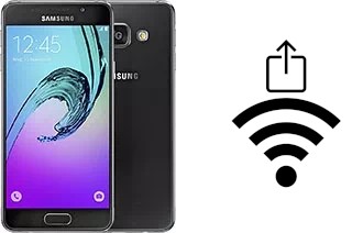 So generieren Sie einen QR-Code mit dem Wifi-Passwort auf einem Samsung Galaxy A3 (2016)