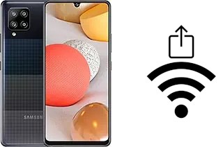 So generieren Sie einen QR-Code mit dem Wifi-Passwort auf einem Samsung Galaxy A42 5G