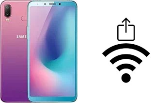 So generieren Sie einen QR-Code mit dem Wifi-Passwort auf einem Samsung Galaxy A6s