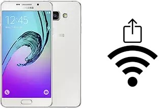 So generieren Sie einen QR-Code mit dem Wifi-Passwort auf einem Samsung Galaxy A7 (2016) Duos