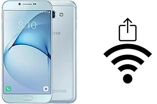 So generieren Sie einen QR-Code mit dem Wifi-Passwort auf einem Samsung Galaxy A8 (2016)