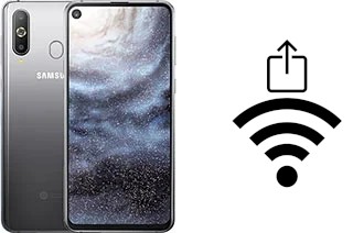 So generieren Sie einen QR-Code mit dem Wifi-Passwort auf einem Samsung Galaxy A8s