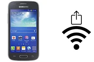 So generieren Sie einen QR-Code mit dem Wifi-Passwort auf einem Samsung Galaxy Ace 3