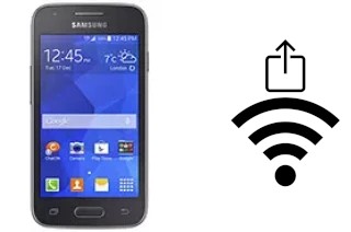 So generieren Sie einen QR-Code mit dem Wifi-Passwort auf einem Samsung Galaxy Ace 4