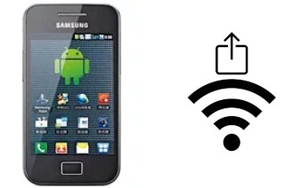 So generieren Sie einen QR-Code mit dem Wifi-Passwort auf einem Samsung Galaxy Ace Duos I589