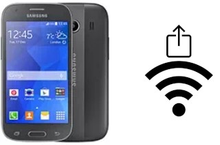 So generieren Sie einen QR-Code mit dem Wifi-Passwort auf einem Samsung Galaxy Ace Style LTE