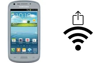 So generieren Sie einen QR-Code mit dem Wifi-Passwort auf einem Samsung Galaxy Axiom R830