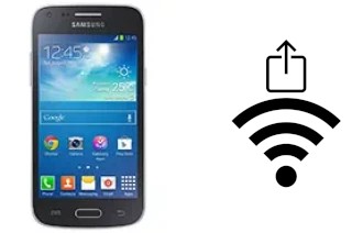 So generieren Sie einen QR-Code mit dem Wifi-Passwort auf einem Samsung Galaxy Core Plus