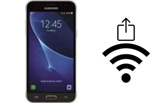 So generieren Sie einen QR-Code mit dem Wifi-Passwort auf einem Samsung Galaxy Express Prime 2