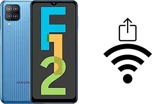 So generieren Sie einen QR-Code mit dem Wifi-Passwort auf einem Samsung Galaxy F12