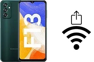 So generieren Sie einen QR-Code mit dem Wifi-Passwort auf einem Samsung Galaxy F13