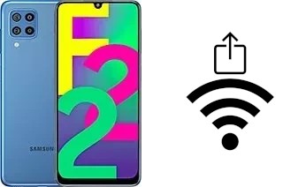 So generieren Sie einen QR-Code mit dem Wifi-Passwort auf einem Samsung Galaxy F22