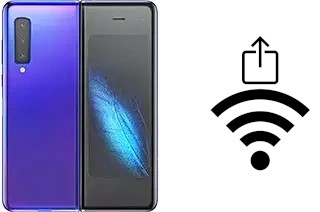 So generieren Sie einen QR-Code mit dem Wifi-Passwort auf einem Samsung Galaxy Fold