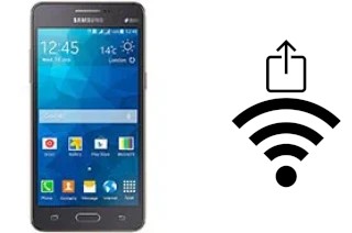 So generieren Sie einen QR-Code mit dem Wifi-Passwort auf einem Samsung Galaxy Grand Prime Duos TV