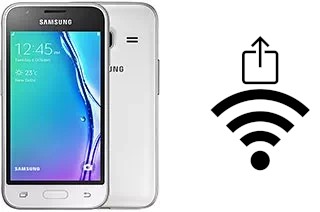 So generieren Sie einen QR-Code mit dem Wifi-Passwort auf einem Samsung Galaxy J1 Nxt