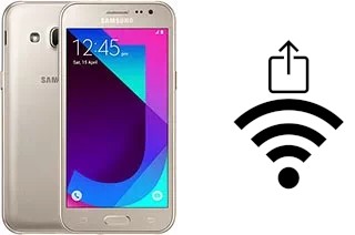 So generieren Sie einen QR-Code mit dem Wifi-Passwort auf einem Samsung Galaxy J2 (2017)