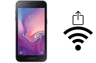 So generieren Sie einen QR-Code mit dem Wifi-Passwort auf einem Samsung Galaxy J2 Pure