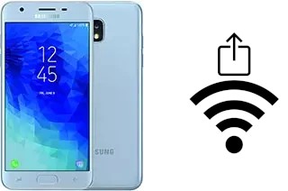 So generieren Sie einen QR-Code mit dem Wifi-Passwort auf einem Samsung Galaxy J3 (2018)