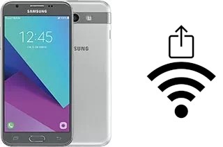 So generieren Sie einen QR-Code mit dem Wifi-Passwort auf einem Samsung Galaxy J3 Emerge