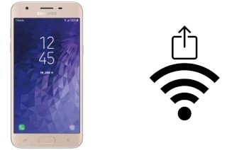 So generieren Sie einen QR-Code mit dem Wifi-Passwort auf einem Samsung Galaxy J3 Star