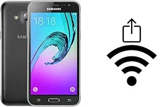 So generieren Sie einen QR-Code mit dem Wifi-Passwort auf einem Samsung Galaxy J3 (2016)