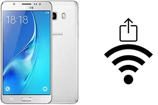 So generieren Sie einen QR-Code mit dem Wifi-Passwort auf einem Samsung Galaxy J5 (2016)