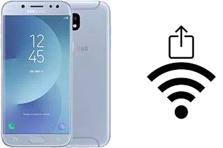 So generieren Sie einen QR-Code mit dem Wifi-Passwort auf einem Samsung Galaxy J5 (2017)