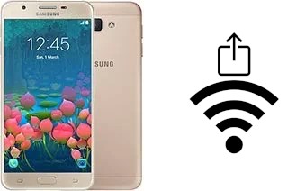 So generieren Sie einen QR-Code mit dem Wifi-Passwort auf einem Samsung Galaxy J5 Prime