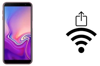 So generieren Sie einen QR-Code mit dem Wifi-Passwort auf einem Samsung Galaxy J6 (2018)