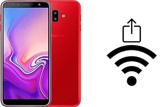 So generieren Sie einen QR-Code mit dem Wifi-Passwort auf einem Samsung Galaxy J6+