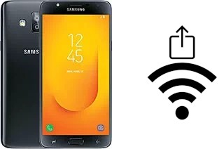 So generieren Sie einen QR-Code mit dem Wifi-Passwort auf einem Samsung Galaxy J7 Duo