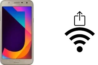 So generieren Sie einen QR-Code mit dem Wifi-Passwort auf einem Samsung Galaxy J7 Nxt