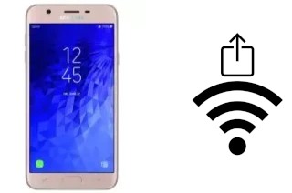 So generieren Sie einen QR-Code mit dem Wifi-Passwort auf einem Samsung Galaxy J7 Refine (2018)