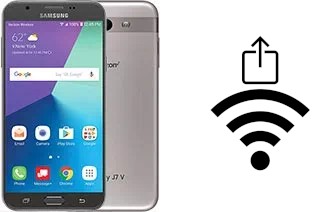 So generieren Sie einen QR-Code mit dem Wifi-Passwort auf einem Samsung Galaxy J7 V