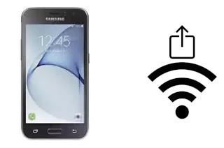 So generieren Sie einen QR-Code mit dem Wifi-Passwort auf einem Samsung Galaxy Luna