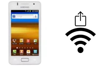 So generieren Sie einen QR-Code mit dem Wifi-Passwort auf einem Samsung Galaxy M Style M340S