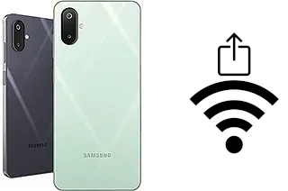 So generieren Sie einen QR-Code mit dem Wifi-Passwort auf einem Samsung Galaxy M06