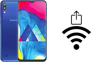 So generieren Sie einen QR-Code mit dem Wifi-Passwort auf einem Samsung Galaxy M10