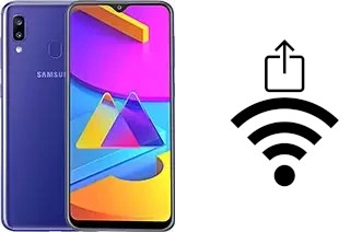 So generieren Sie einen QR-Code mit dem Wifi-Passwort auf einem Samsung Galaxy M10s