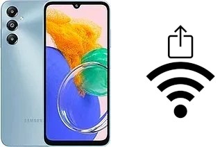 So generieren Sie einen QR-Code mit dem Wifi-Passwort auf einem Samsung Galaxy M14 4G