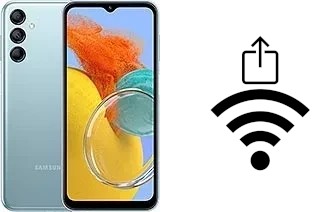 So generieren Sie einen QR-Code mit dem Wifi-Passwort auf einem Samsung Galaxy M14