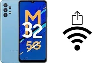 So generieren Sie einen QR-Code mit dem Wifi-Passwort auf einem Samsung Galaxy M32 5G