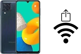 So generieren Sie einen QR-Code mit dem Wifi-Passwort auf einem Samsung Galaxy M32